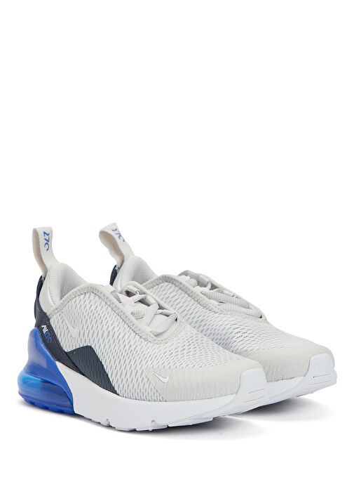 Air Max 270 Siyah Silver Erkek Çocuk Sneaker - Görsel 3