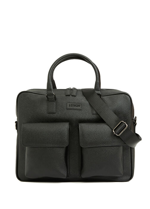 Siyah Erkek Laptop Çantası - Görsel 2