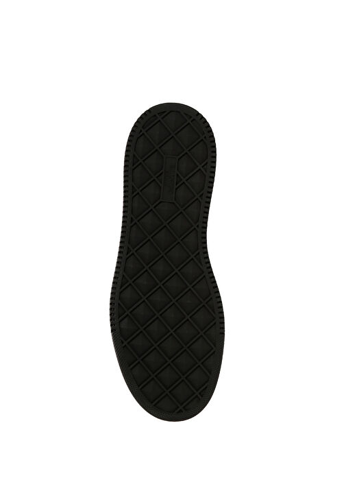 One Stud XL Siyah Beyaz Erkek Deri Sneaker - Görsel 6