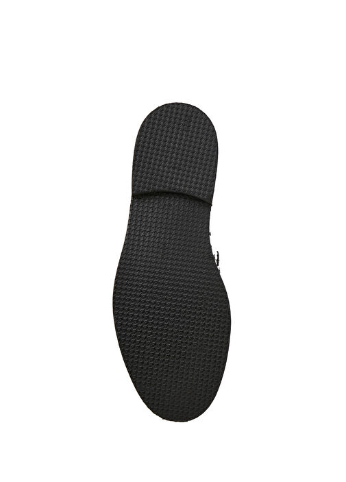 Siyah Kadın Deri Loafer - Görsel 6