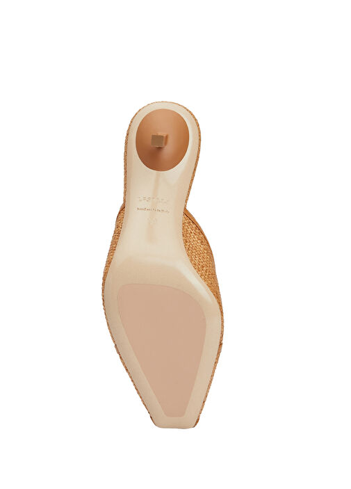 Vittoria Koyu Kahverengi Kadın Terlik - Görsel 6