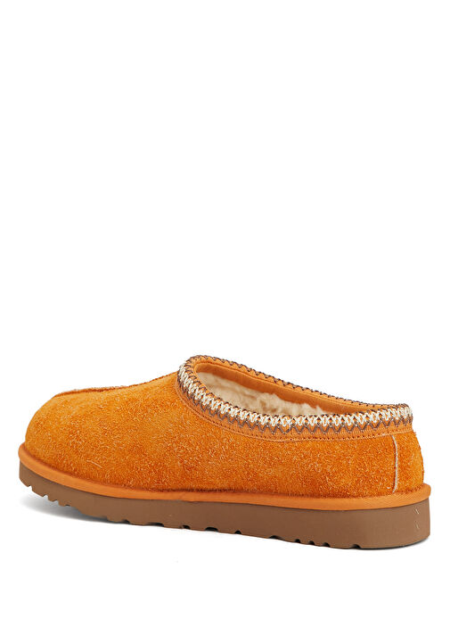 Tasman Shaggy Turuncu Erkek Süet Terlik - Görsel 4