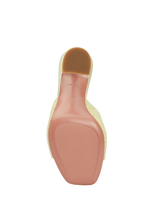 Lupita Sarı Kadın İpek Terlik - Görsel 6