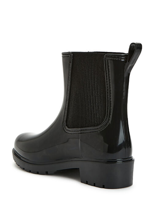 Siyah Kadın Yağmur Botu - Görsel 4