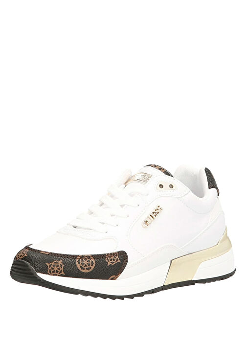 Siyah Logo Detaylı Kadın Sneaker - Görsel 3