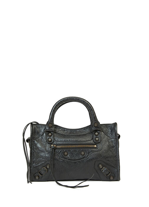 Balenciaga - Le City Black Womens Leather Bag
