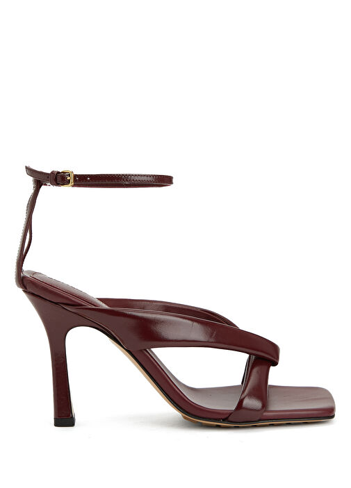 Riva Bordo Kadın Deri Sandalet - Görsel 2