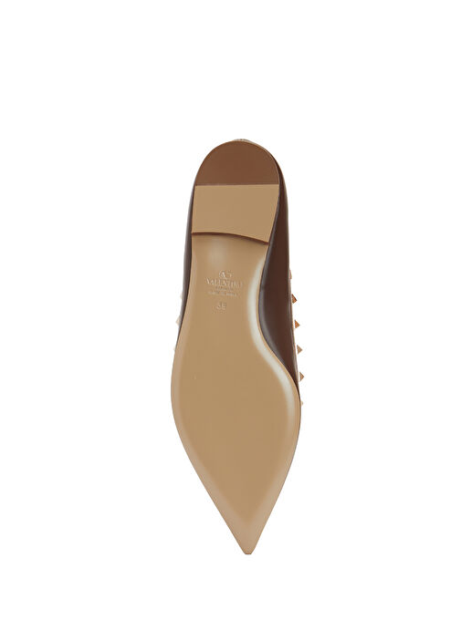 Açık Kahverengi Deri Babet - Görsel 6