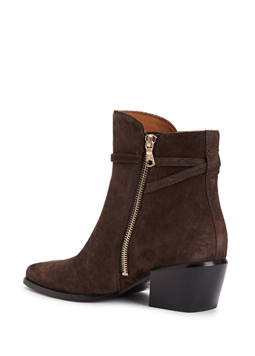 Joni Kahverengi Kadın Deri Bot - Görsel 4
