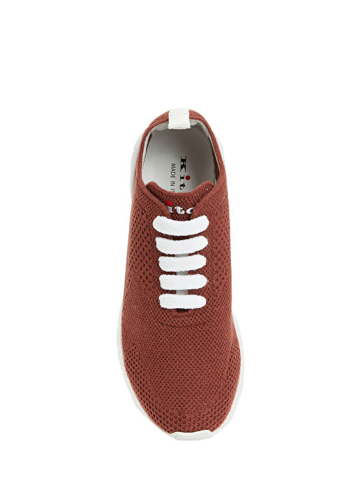 Kiremit Kadın Kaşmir Sneaker - Görsel 5