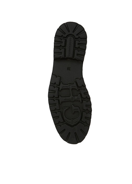 Bordo Kadın Deri Loafer - Görsel 6