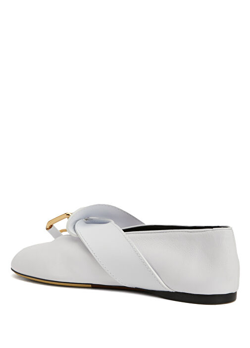 Beyaz Deri Babet - Görsel 4