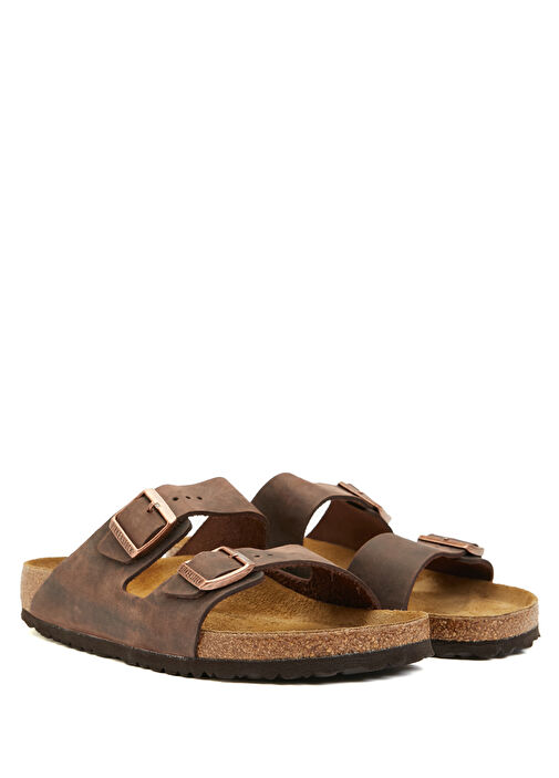 Arizona Koyu Kahverengi Erkek Nubuk Terlik - Görsel 7