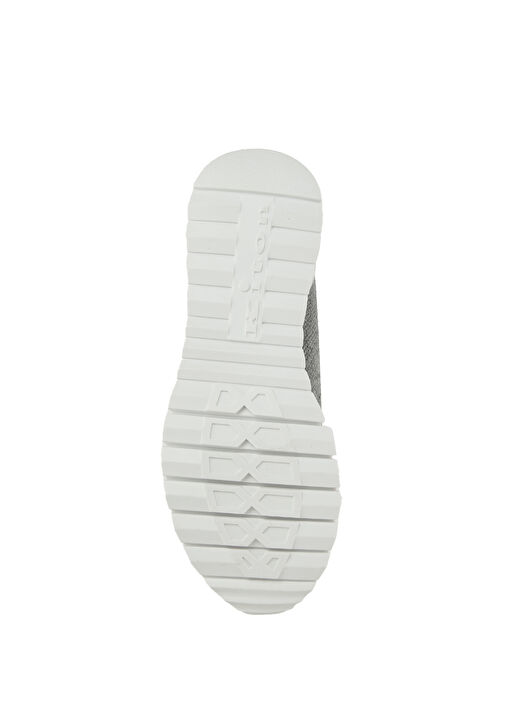 Fits Gri Kadın Kaşmir Sneaker - Görsel 6