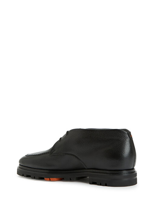 Siyah Erkek Deri Bot - Görsel 4