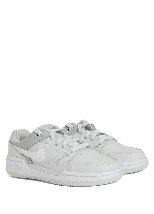 Full Force Gri Erkek Çocuk Deri Sneaker - Görsel 3