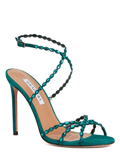 Yeşil Kadın Sandalet - Görsel 3