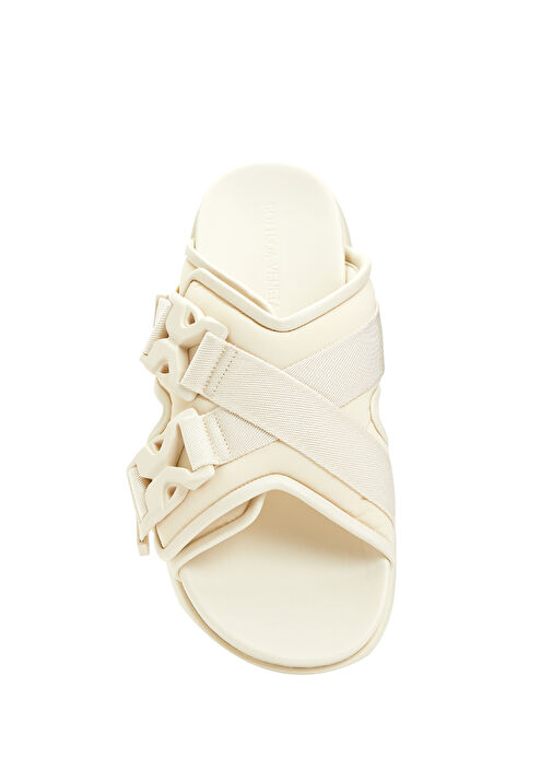 Snap Krem Erkek Sandalet - Görsel 5
