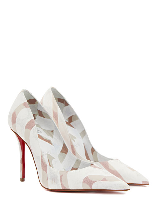 Miss Z Pudra Desenli Stiletto - Görsel 3