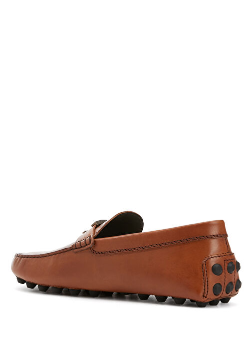 Kahverengi Erkek Deri Driver - Görsel 4