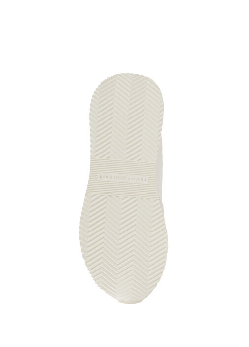 Monogram Runner Bej Kadın Deri Sneaker - Görsel 6