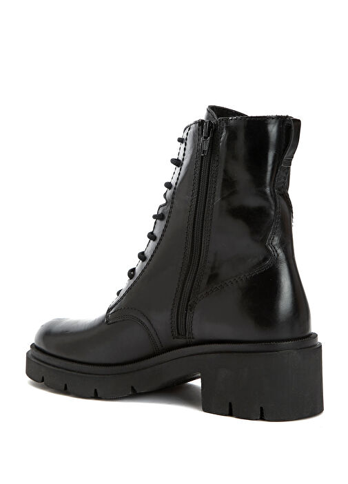 Siyah Kadın Deri Bot - Görsel 4