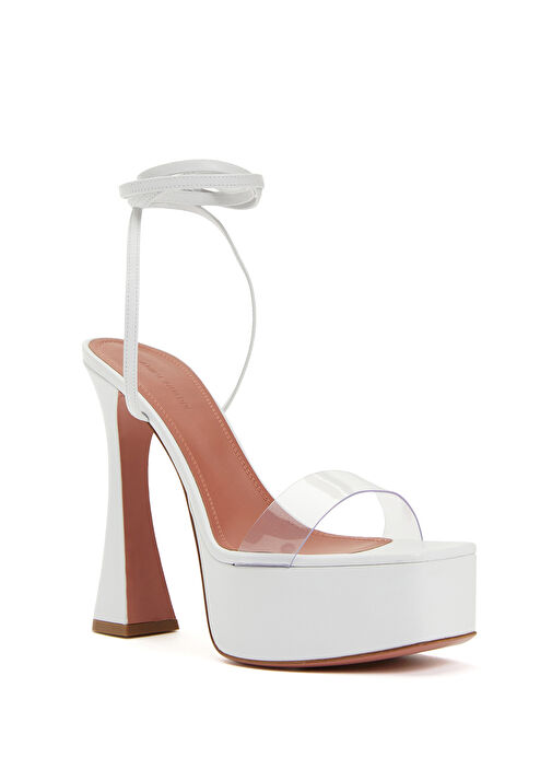 Sita Beyaz Kadın Deri Sandalet - Görsel 3