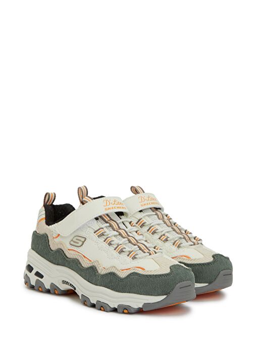 D'Lites Beyaz Yeşil Kız Çocuk Sneaker - Görsel 3