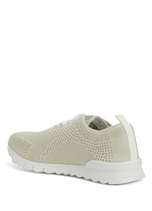 Fits Bej Kadın Kaşmir Sneaker - Görsel 4
