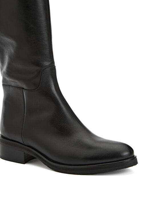 Siyah Kadın Süet Çizme - Görsel 7