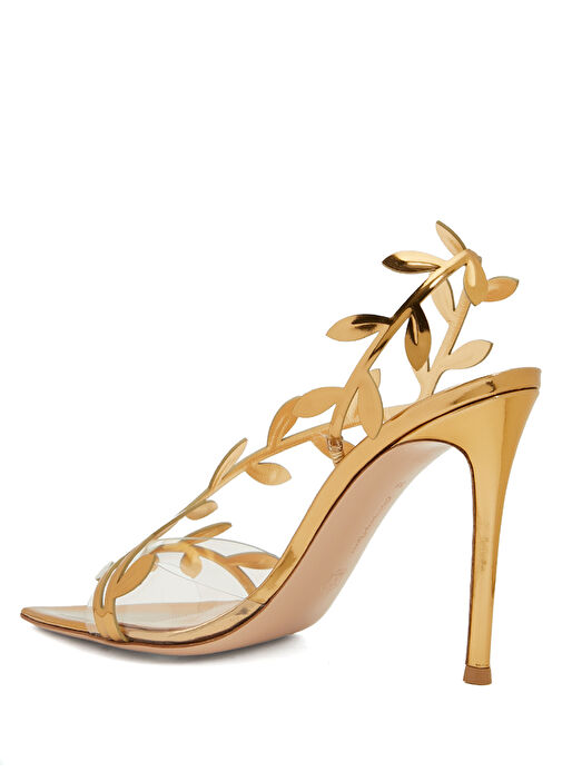 Gold Kadın Deri Sandalet - Görsel 4