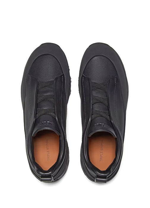 Monte Siyah Erkek Deri Bot - Görsel 5