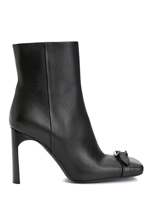 Bel Air Siyah Kadın Deri Bot - Görsel 2