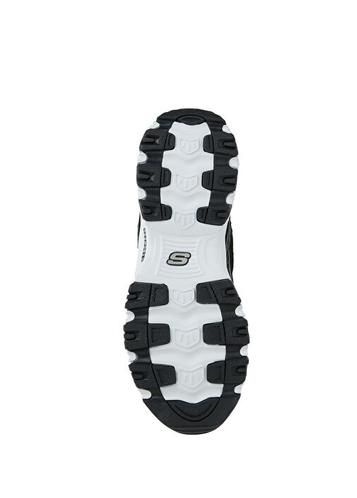 D'Lites Siyah Gri Kadın Deri Sneaker - Görsel 6