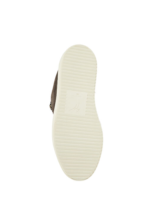 Frankie Koyu Kahverengi Erkek Deri Sneaker - Görsel 6