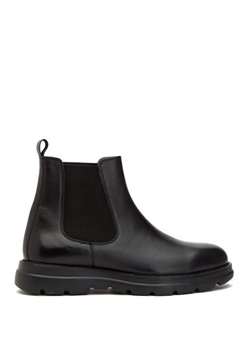 Siyah Erkek Deri Bot - Görsel 2