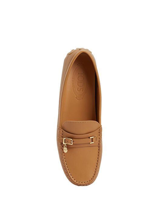 City Gommino Camel Kadın Deri Loafer - Görsel 5