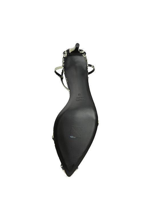 Bella Çok Renkli Desenli Kadın Sandalet - Görsel 6