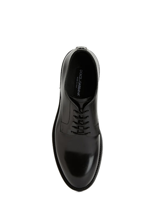 Siyah Erkek Deri Ayakkabı - Görsel 5
