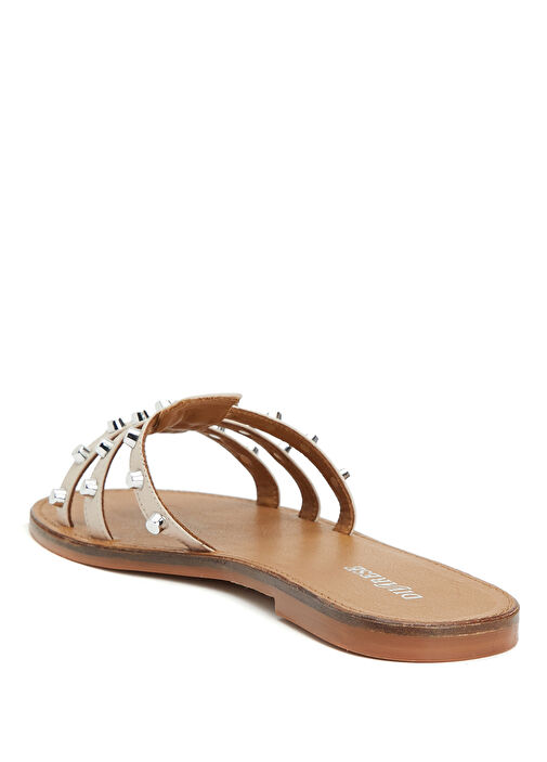 Açık Pembe Troklu Kadın Terlik - Görsel 4