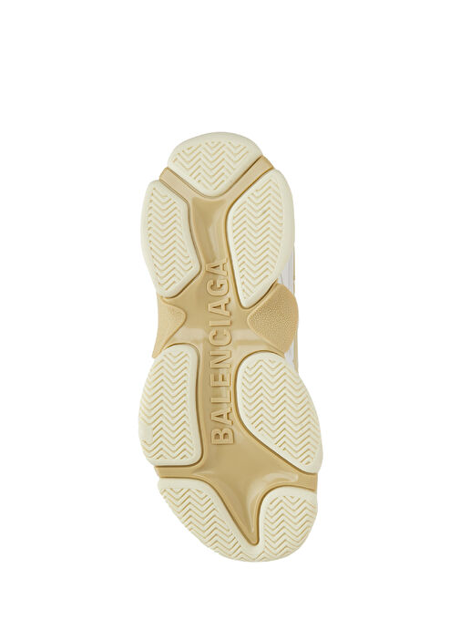 Triple S Beyaz Kadın Sneaker - Görsel 6