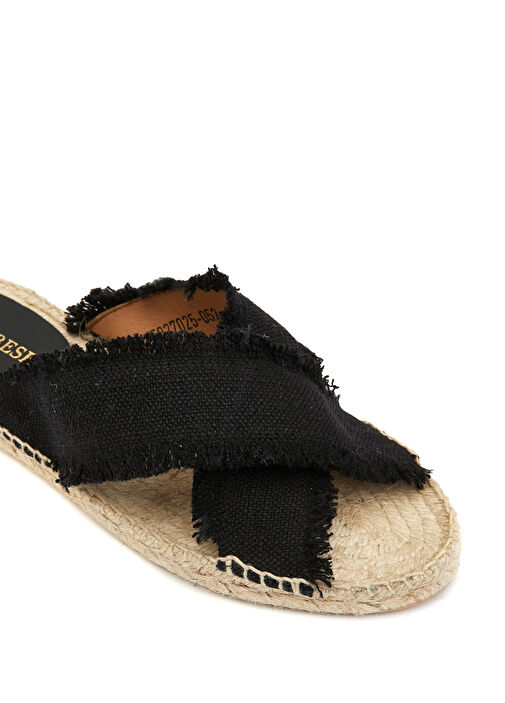 Siyah Kadın Terlik - Görsel 7