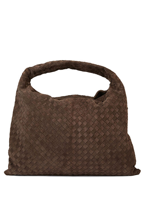 Bottega Veneta Koyu Kahverengi Kadın Large Hop Kahverengi Kadın