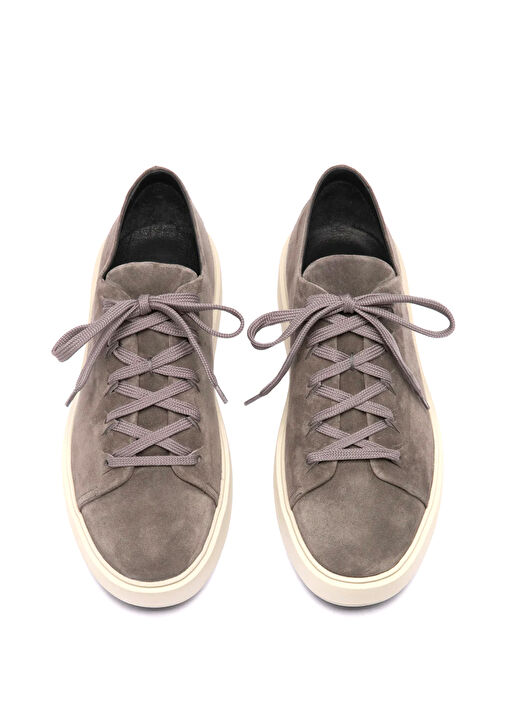 Ocurema Gri Erkek Deri Sneaker - Görsel 3