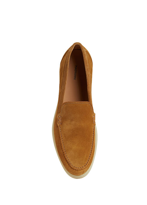 Hardal Kadın Süet Loafer - Görsel 5