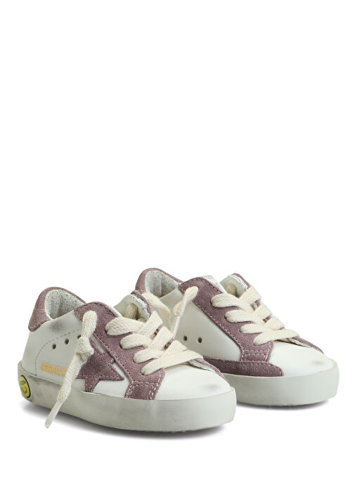 Super Star Çok Renkli Unisex Çocuk Deri Sneaker - Görsel 3