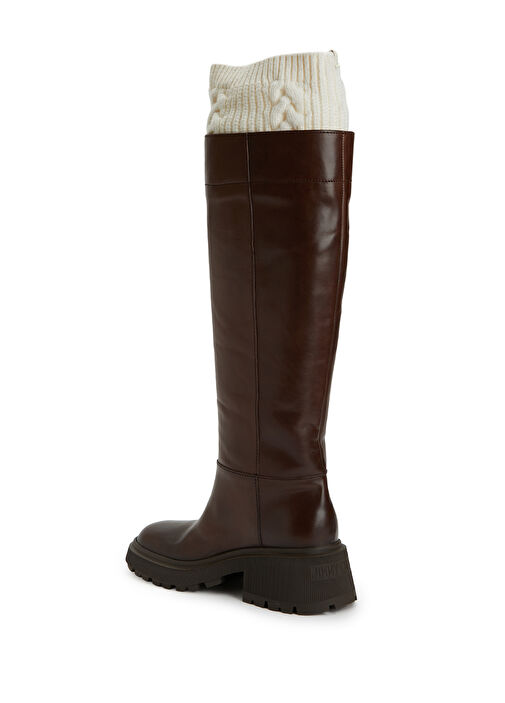 Tamsin Kahverengi Kadın Deri Çizme - Görsel 4