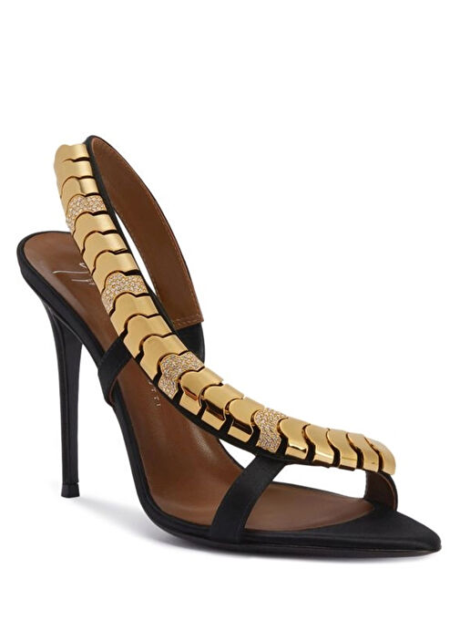 Dafne Siyah Kadın Sandalet - Görsel 3