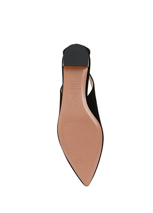 Bow Tie Siyah Deri Babet - Görsel 6