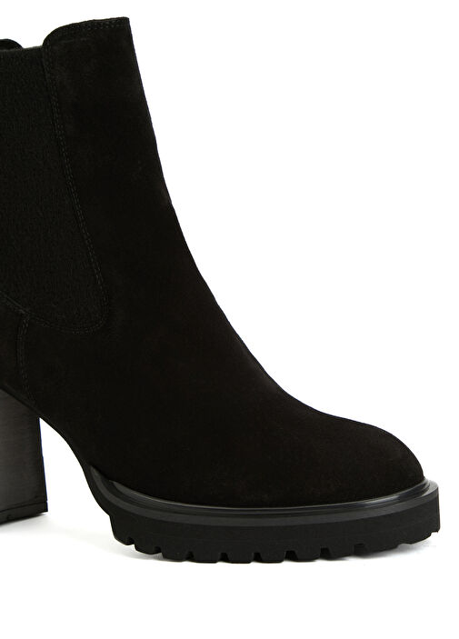 Siyah Kadın Deri Çizme - Görsel 7